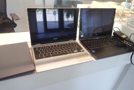 Acer Chromebook Laptop Computer **NOTE: NO POWER CORDS OR PASSWORDS AVAILABLE**