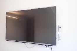 LG 48" Flatscreen Television w/Wall Mount- NO REMOTE.