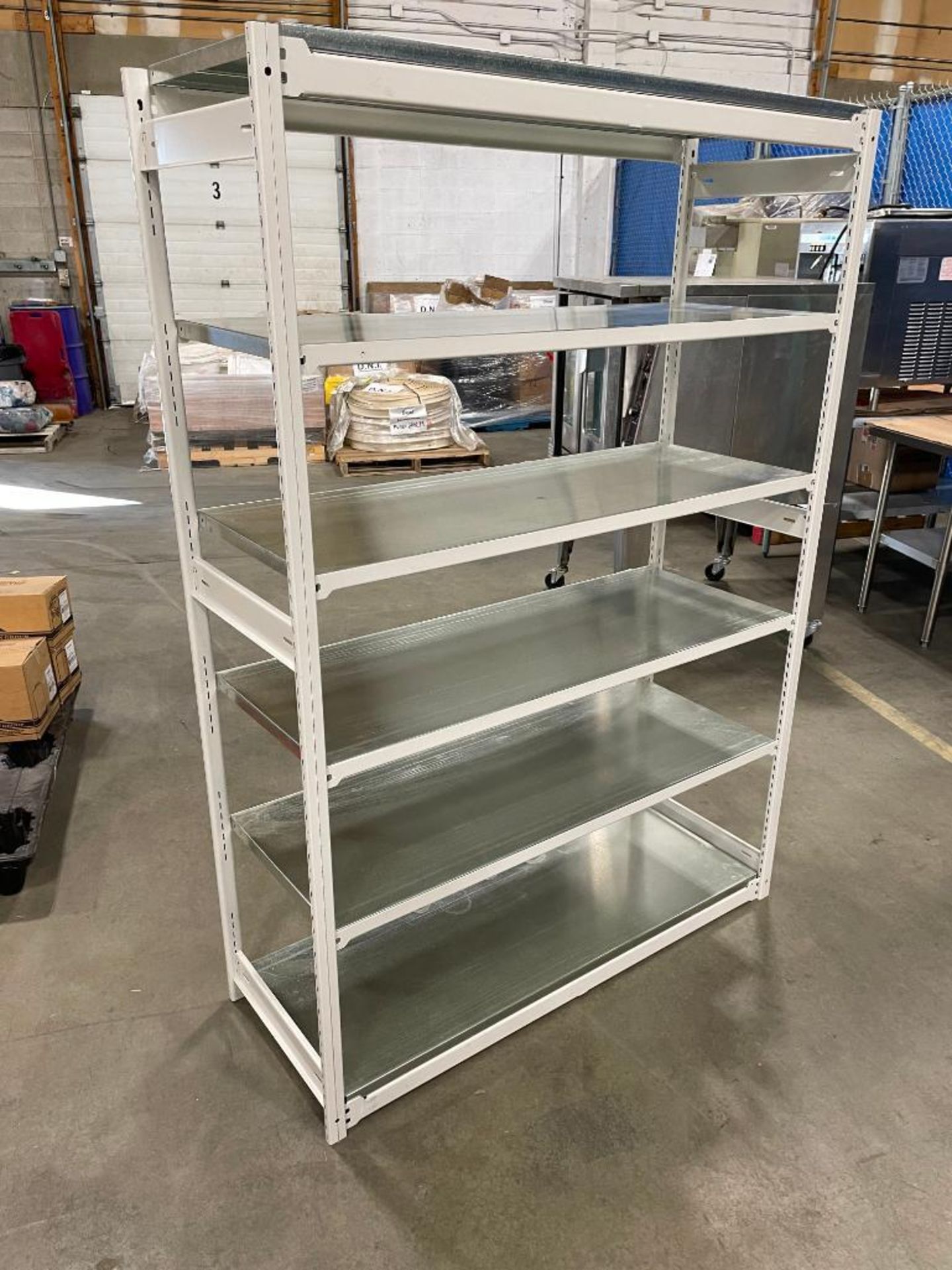 48" x 18" x 72" E-Z-Rect Trimline Shelving - Image 8 of 8