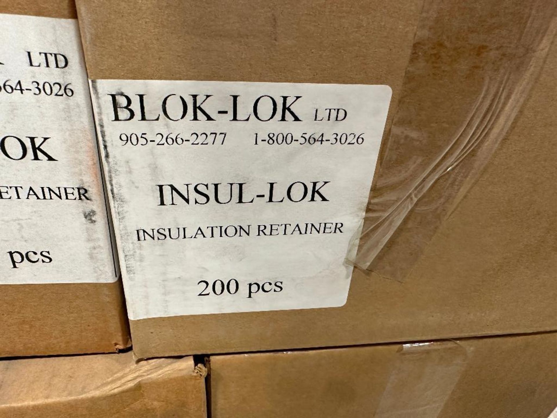 Lot of (17) Cases of Blok-Lok Insul-Lok Insulation Retainer - Image 4 of 8
