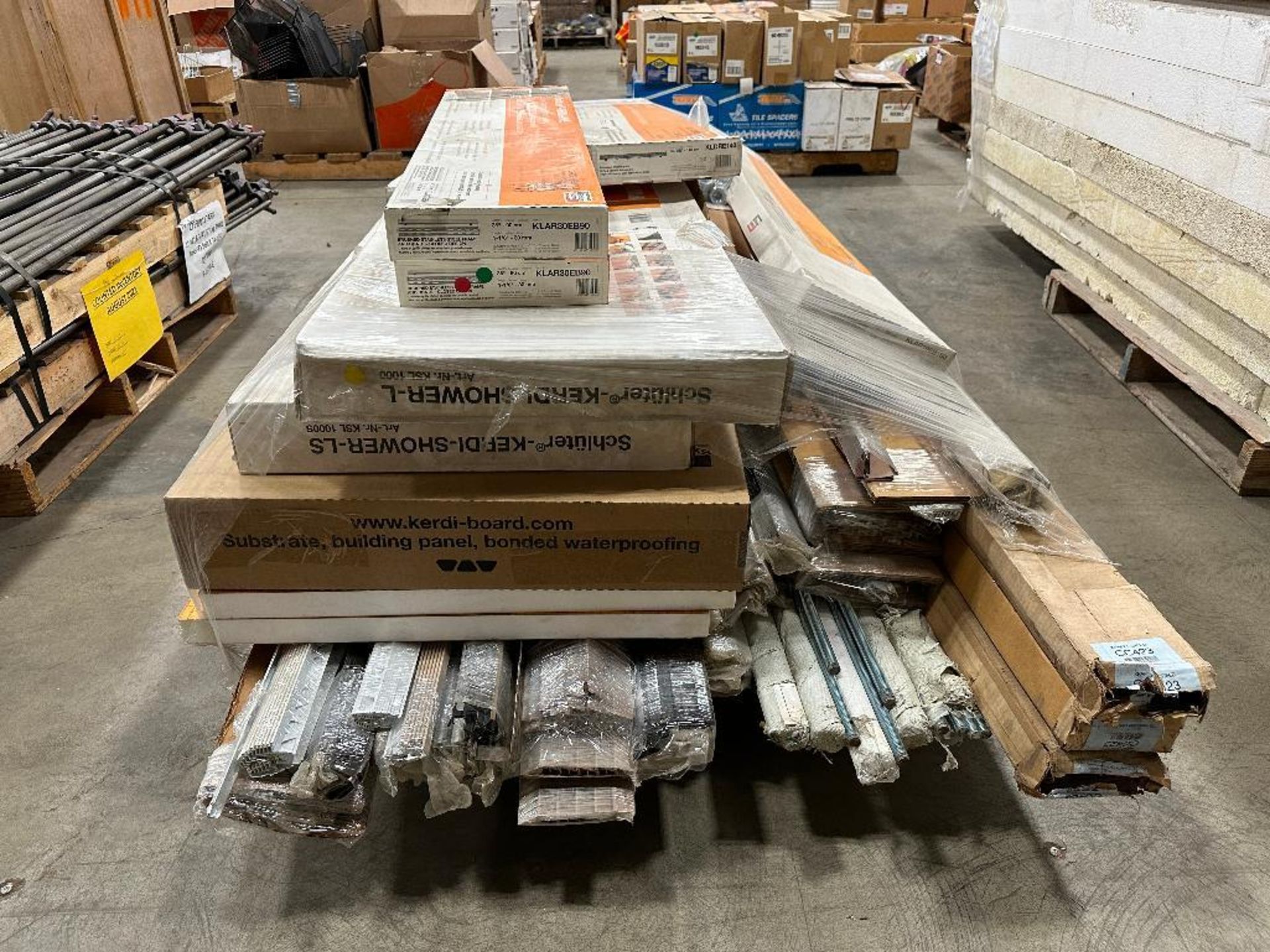 Lot of Asst. Ready Rod, Drain Covers, Kerdi-Line, Kerdi-Board, etc. - Image 2 of 4