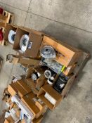 Pallet of Asst. Electric Motors, Blower Fans,Backflow Preventer, etc.