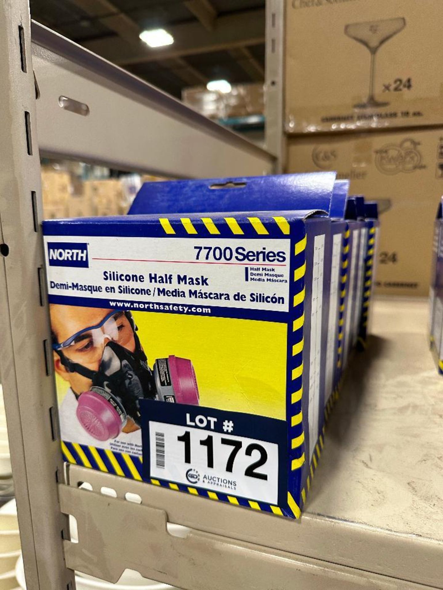 Lot of (5) Boxes of North Silicone Half Mask 7700 Series - Image 2 of 2