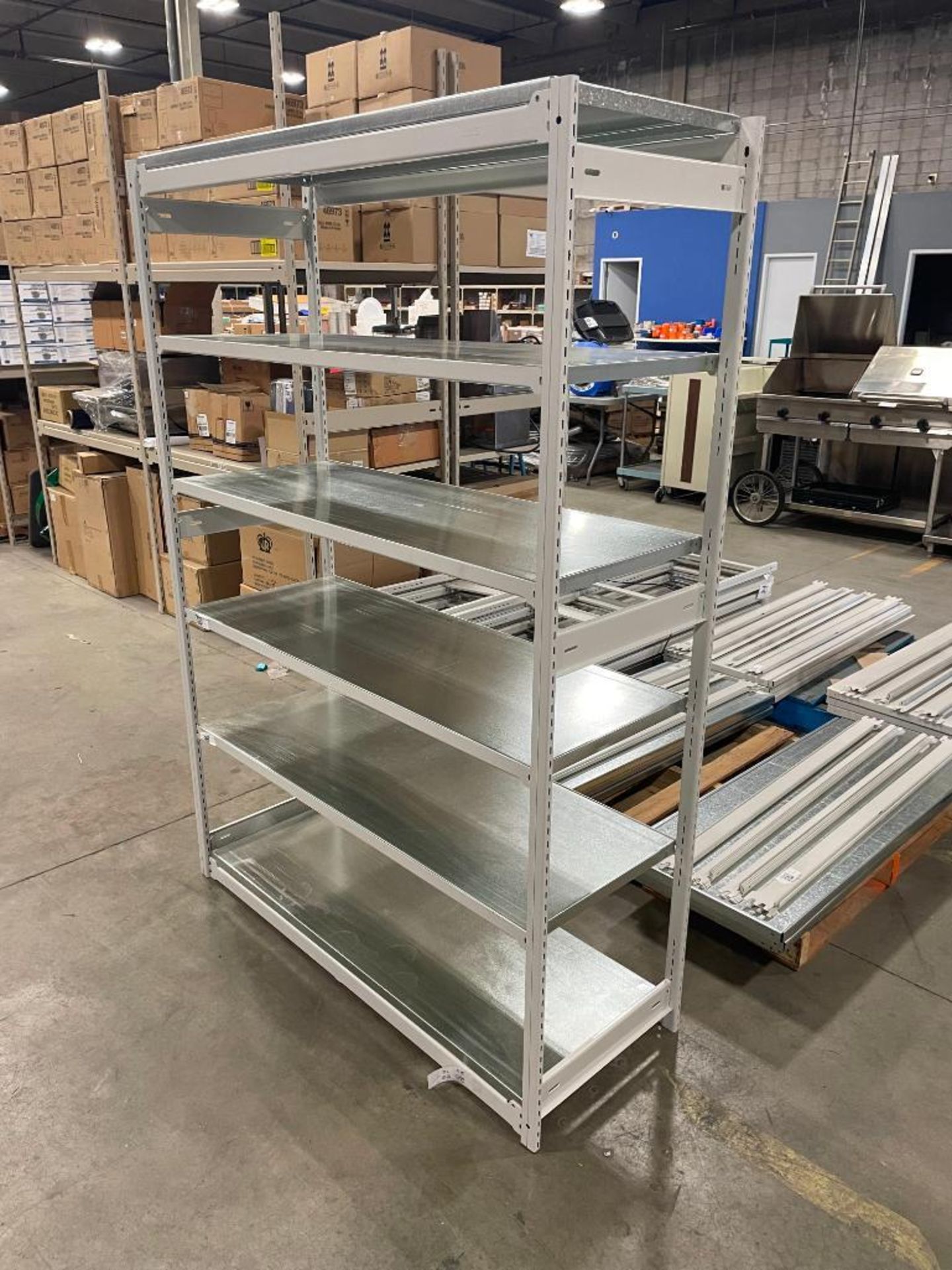 48" x 18" x 72" E-Z-Rect Trimline Shelving - Image 4 of 8