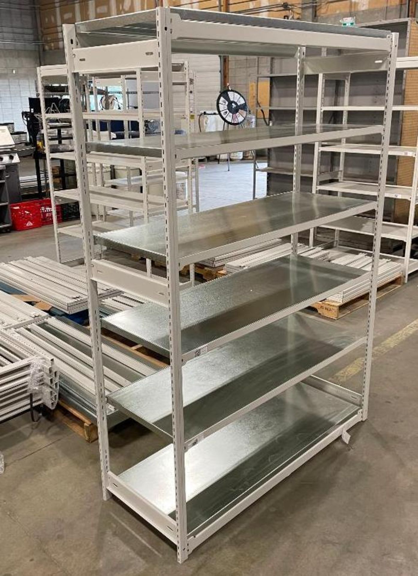 48" x 18" x 72" E-Z-Rect Trimline Shelving - Image 2 of 8