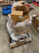 Pallet of Asst. Blower Motors, Fittings, Capacitors, etc.