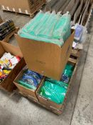 Lot of (2) Boxes of Plastic Foam Floats and (1) Box of Asst. Replacement Pads