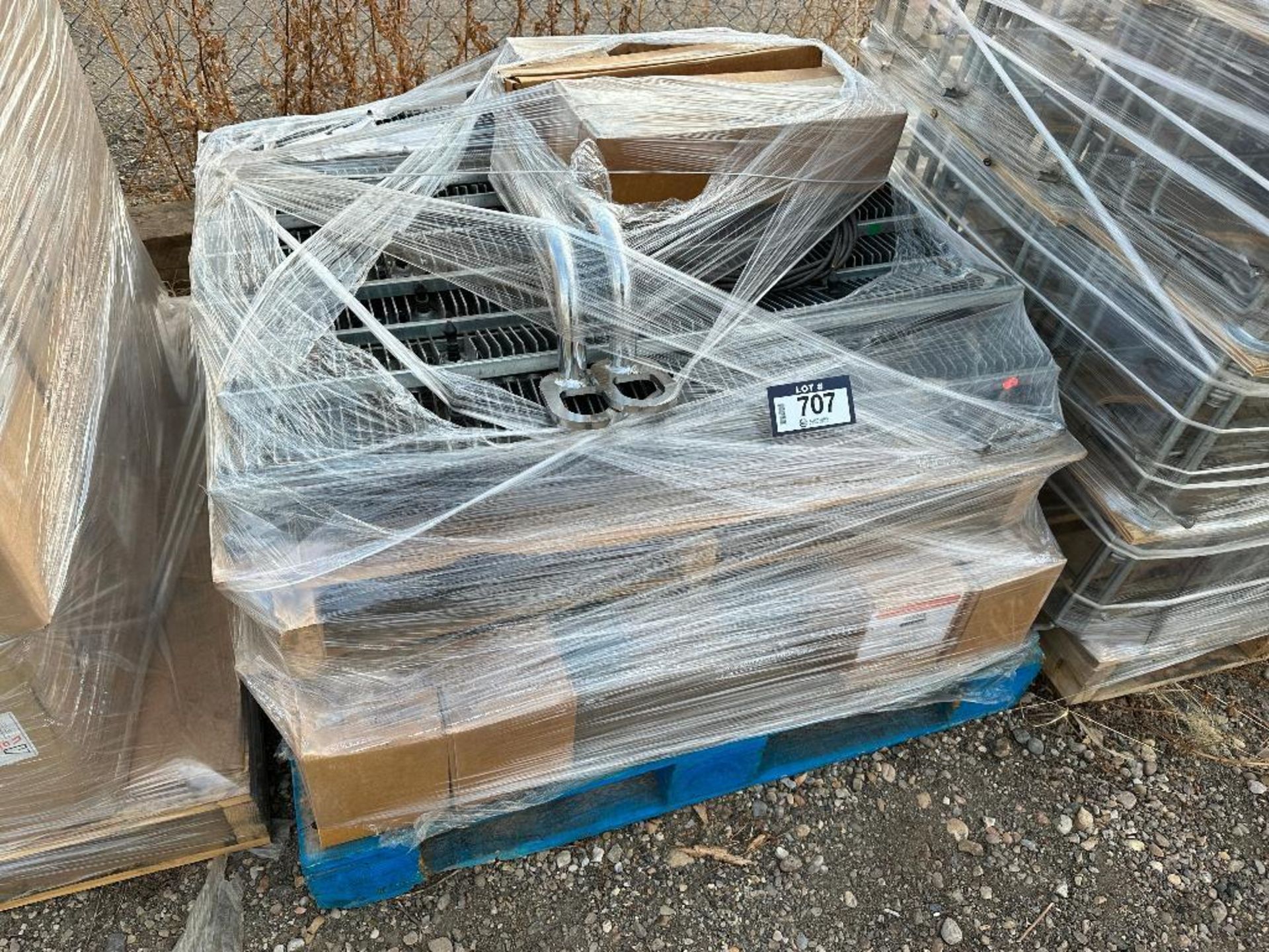 Pallet of Asst. Speed Plate Steel, Grates, etc.