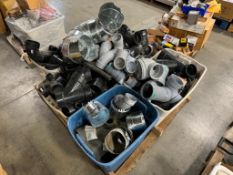 Pallet of Asst. Plastic Plumbing Fittings, etc.