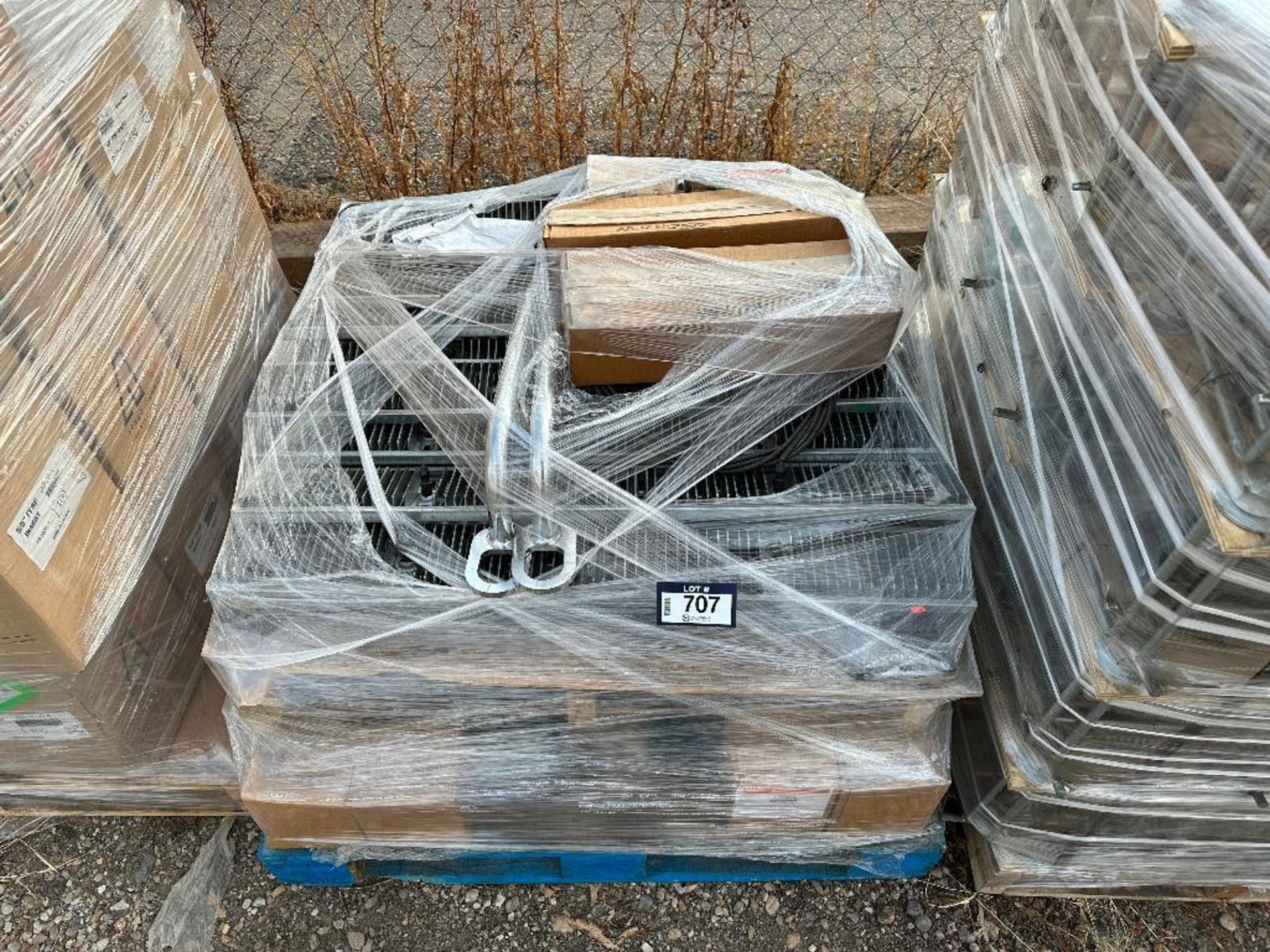 Pallet of Asst. Speed Plate Steel, Grates, etc. - Image 3 of 3