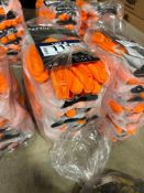 Lot of (12) Pairs of Ansell ActivArmr Large Impact Work Gloves