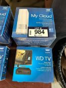 *NEW* WD MyCloud Personal Cloud Storage w/ WD TV Media Player