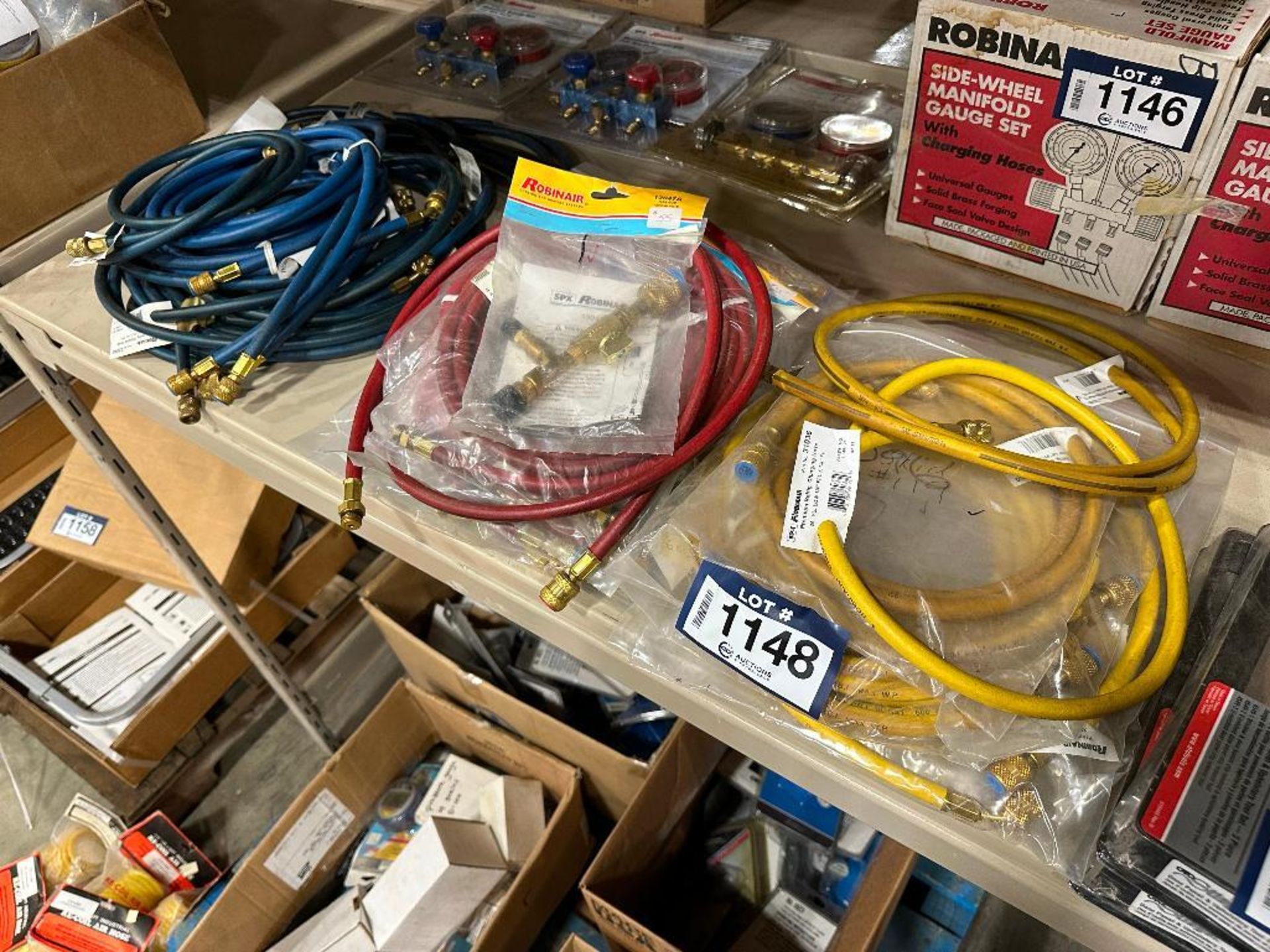 Lot of Asst. Refrigerant Hoses