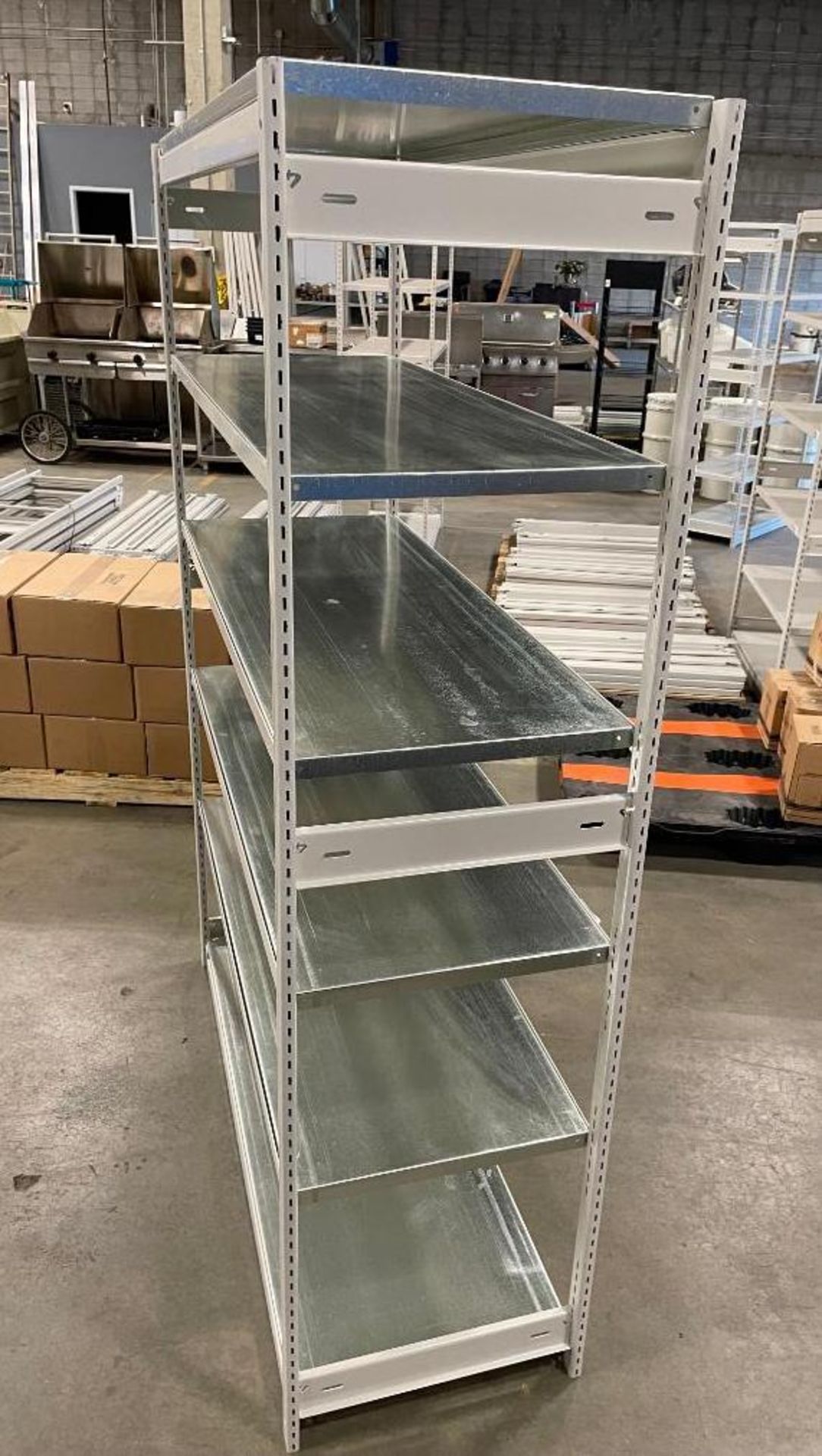 48" x 18" x 72" E-Z-Rect Trimline Shelving - Image 3 of 8