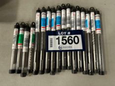 Lot of (13) UCAN SDS 7/32" X 6"Rotary Hammer Drill Bit and (4) UCAN SDS Roto/Percussion 6mm X 100mm