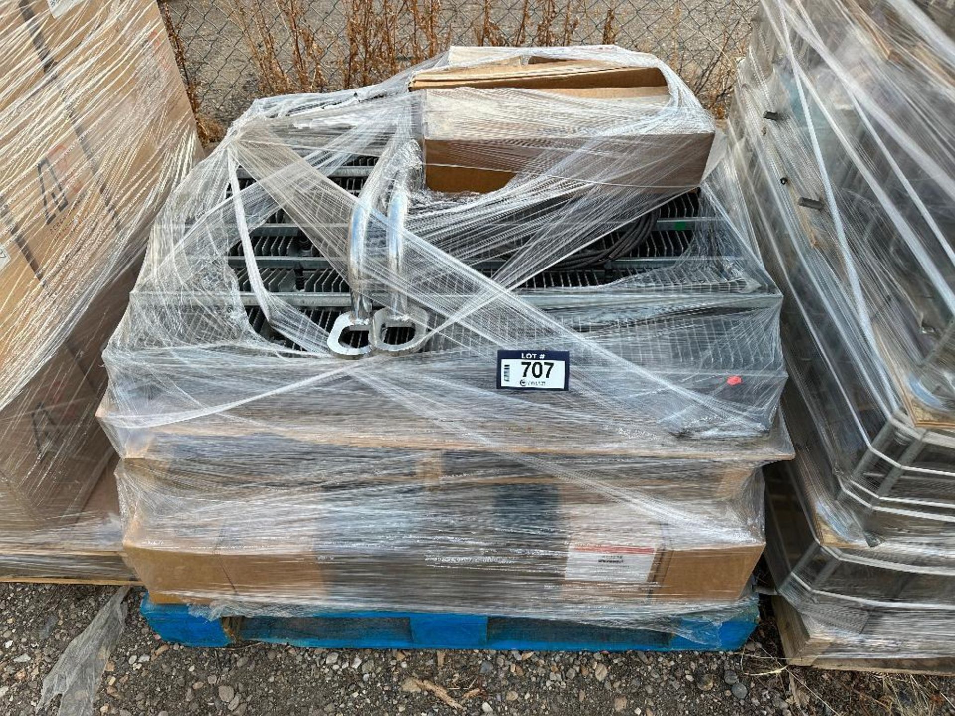 Pallet of Asst. Speed Plate Steel, Grates, etc. - Image 2 of 3