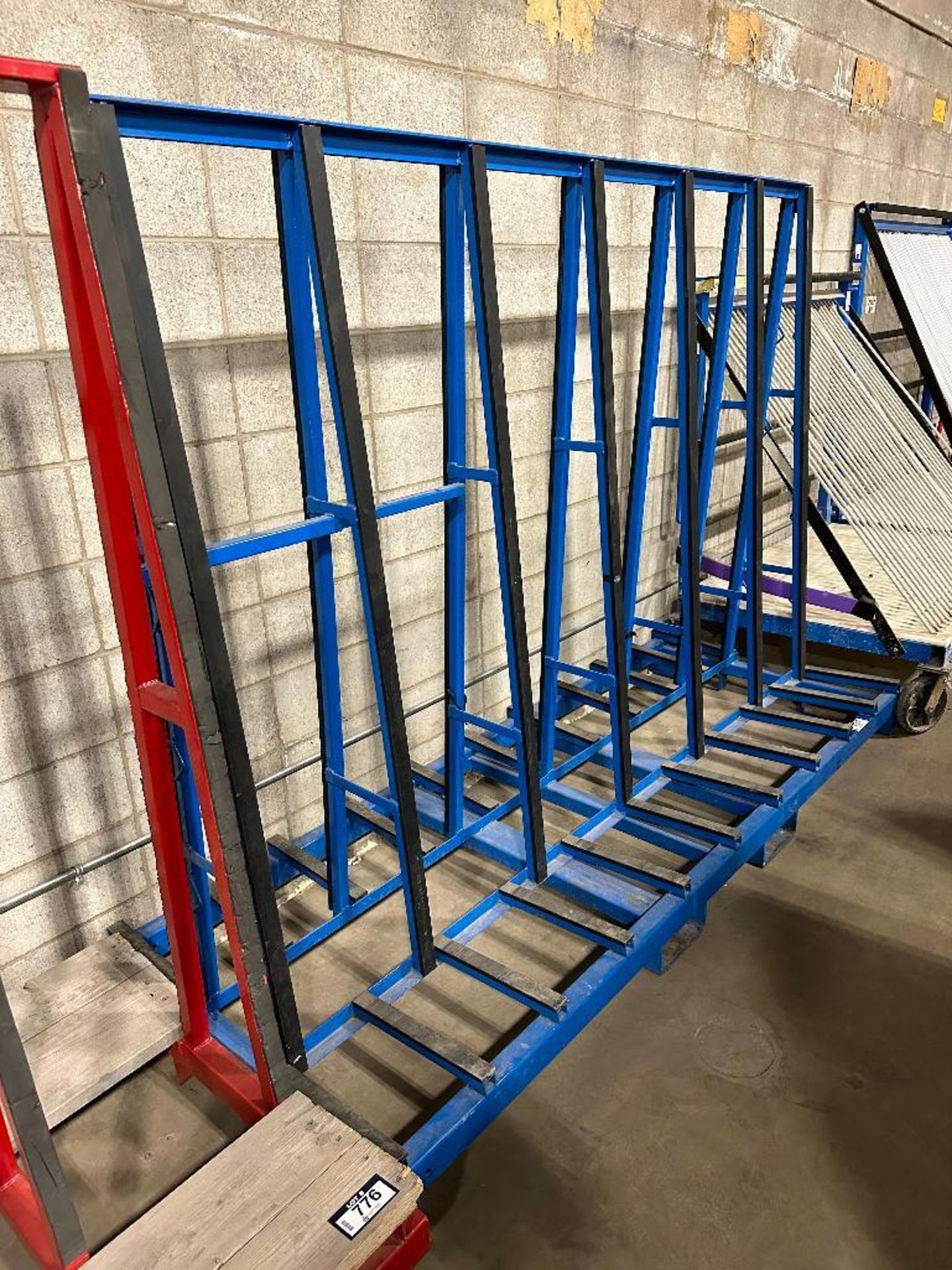 96" X 38" X 72" Double Sided Material Rack - Image 2 of 2