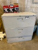 3-Drawer Lateral Filing Cabinet