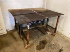 53.5" X 66" Steel Welding Table