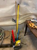 Lot of Pressure Washer Wand, Squedgees, Brushes, etc.