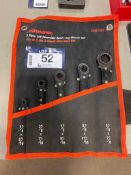 Dynamic 5-Piece SAE Reversible Ratcheting Wrench Set