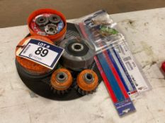 Lot of Asst. Grinding Discs, Wire Brushes, etc.