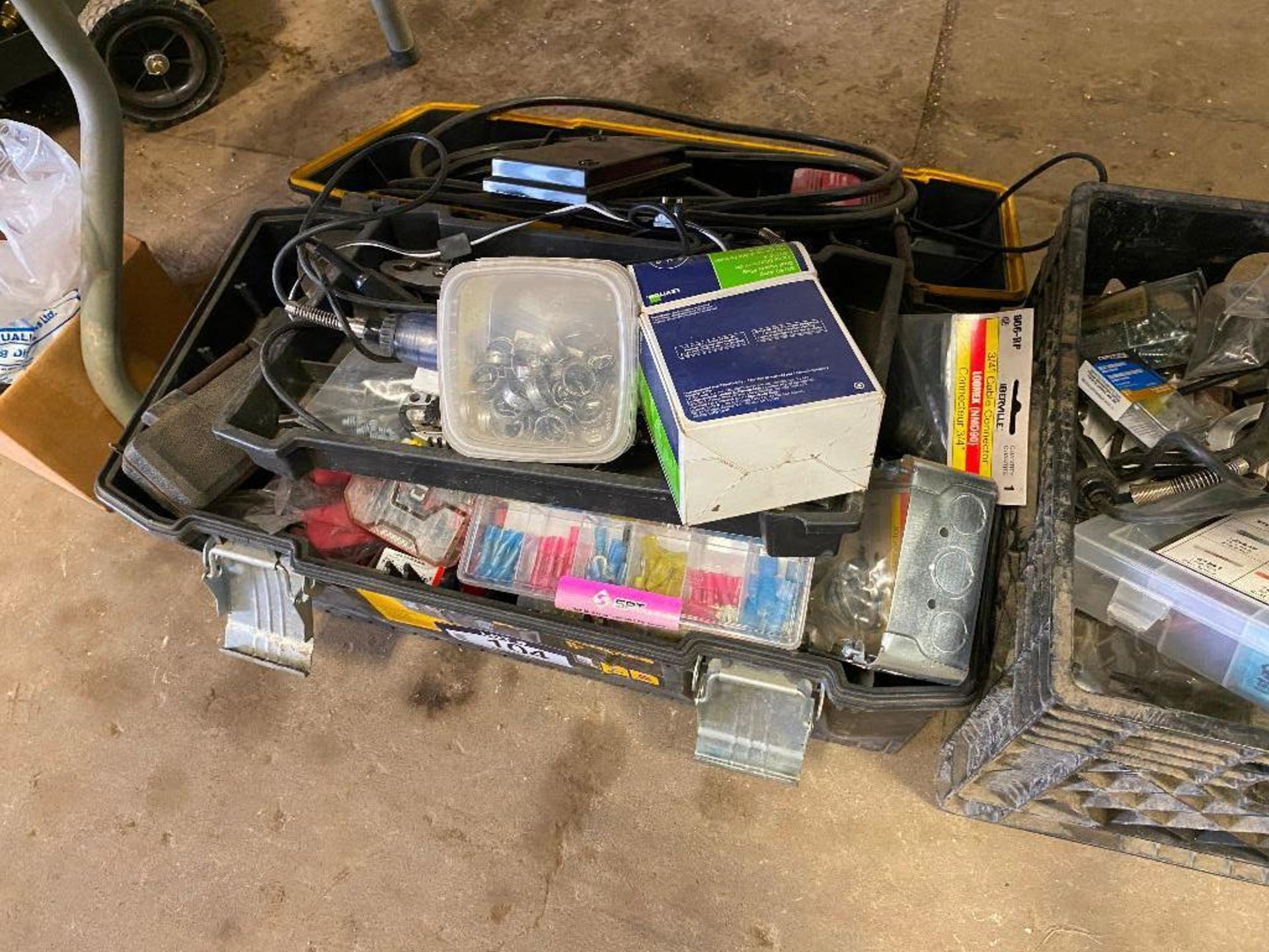 Lot of Asst. Electrical Supplies including Wire, Terminal Connectors, Fuses, Cutters, etc. - Image 3 of 5