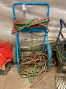 Oxy/Acetylene Cart w/ (2) Sets of Hoses, (1) Torch, (2) Guages, etc.