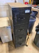 4-Drawer Filing Cabinet w/ Contents including Trailer Plugs, Trailer Lighting, Truck Lights, etc.
