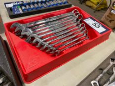 Snap-On SAE Wrench Set w/ Snap-On Tray