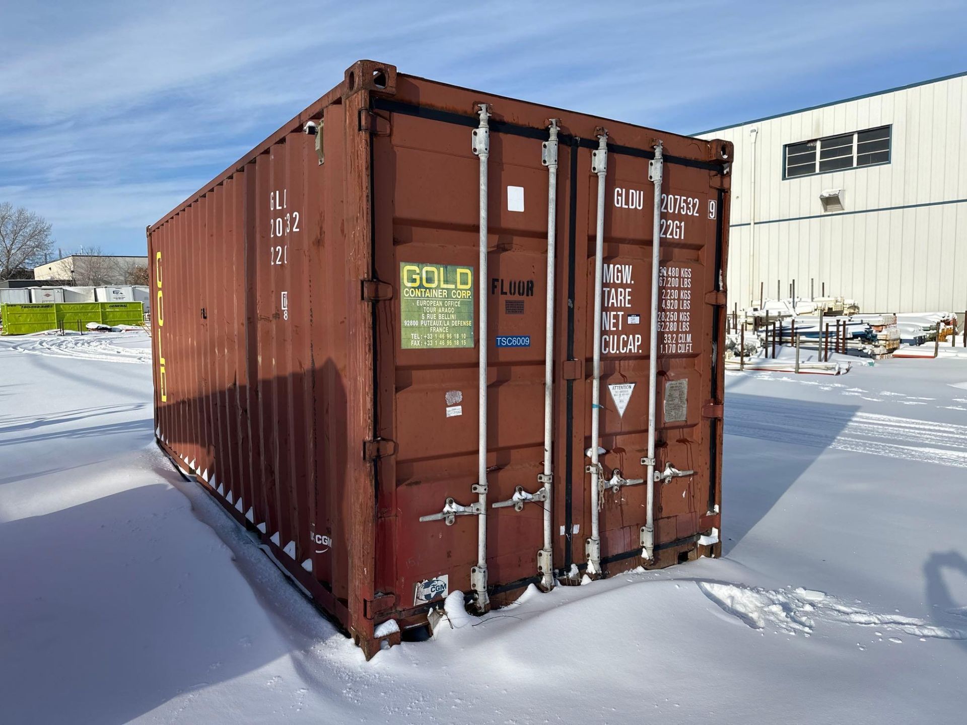 20’ Sea Container w/ Shelving - Image 2 of 6