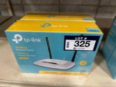 Lot of (2) TP-Link 300mbps Wireless N Routers