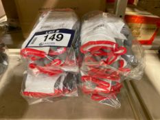 Lot of (48) Pairs of Honeywell WorkEasy WE300 Work Gloves, Size Small