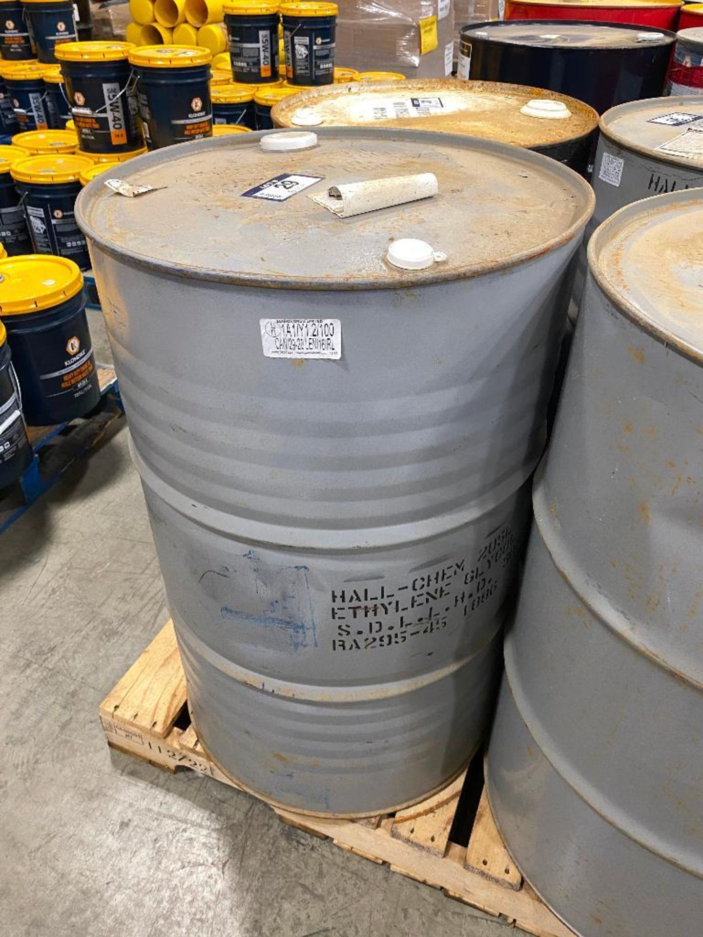 (1) 205L Drum of Ethelyne Glycol