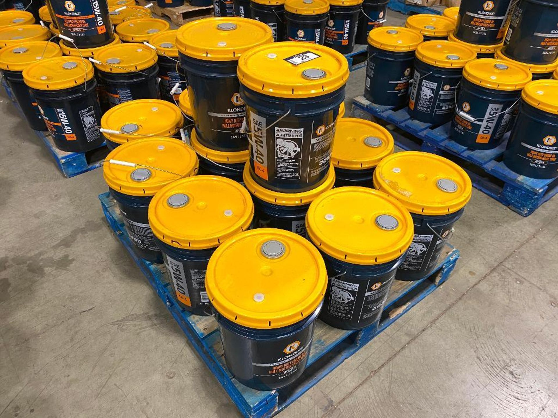 Lot of (14) Pails of Klondike 5W-40 Motor Oil - Image 2 of 3