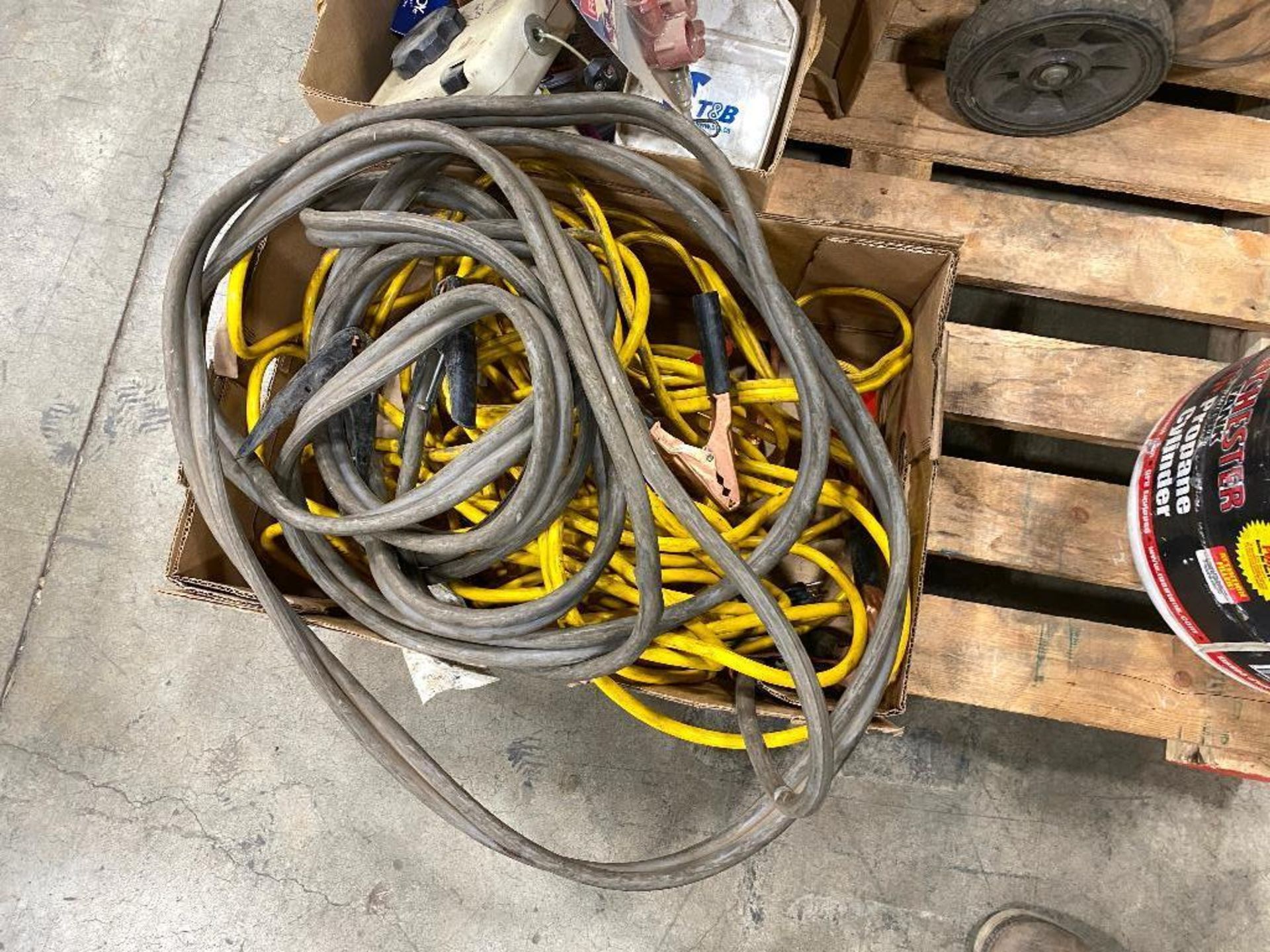 Lot of (2) Sets of Booster Cables, Extension Cord, etc. - Image 2 of 3