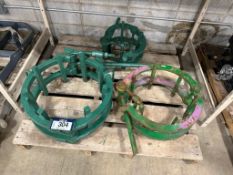 Lot of (3) Asst. Pipe Clamps