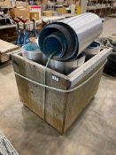 Crate of Asst. Aluminum Metal Jacketing