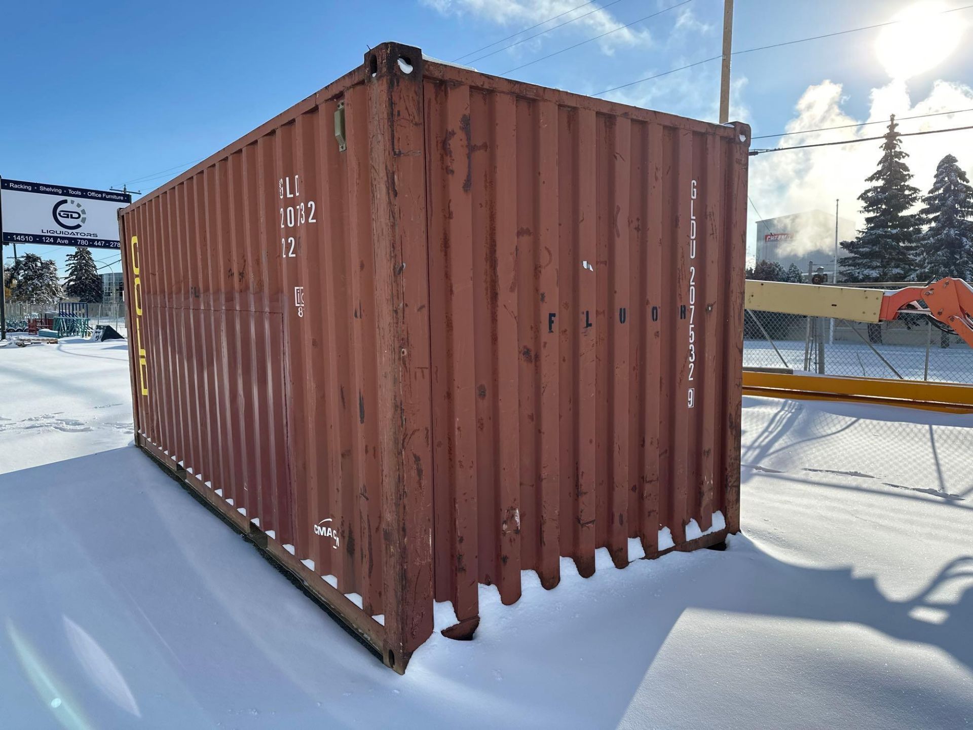 20’ Sea Container w/ Shelving - Image 4 of 6