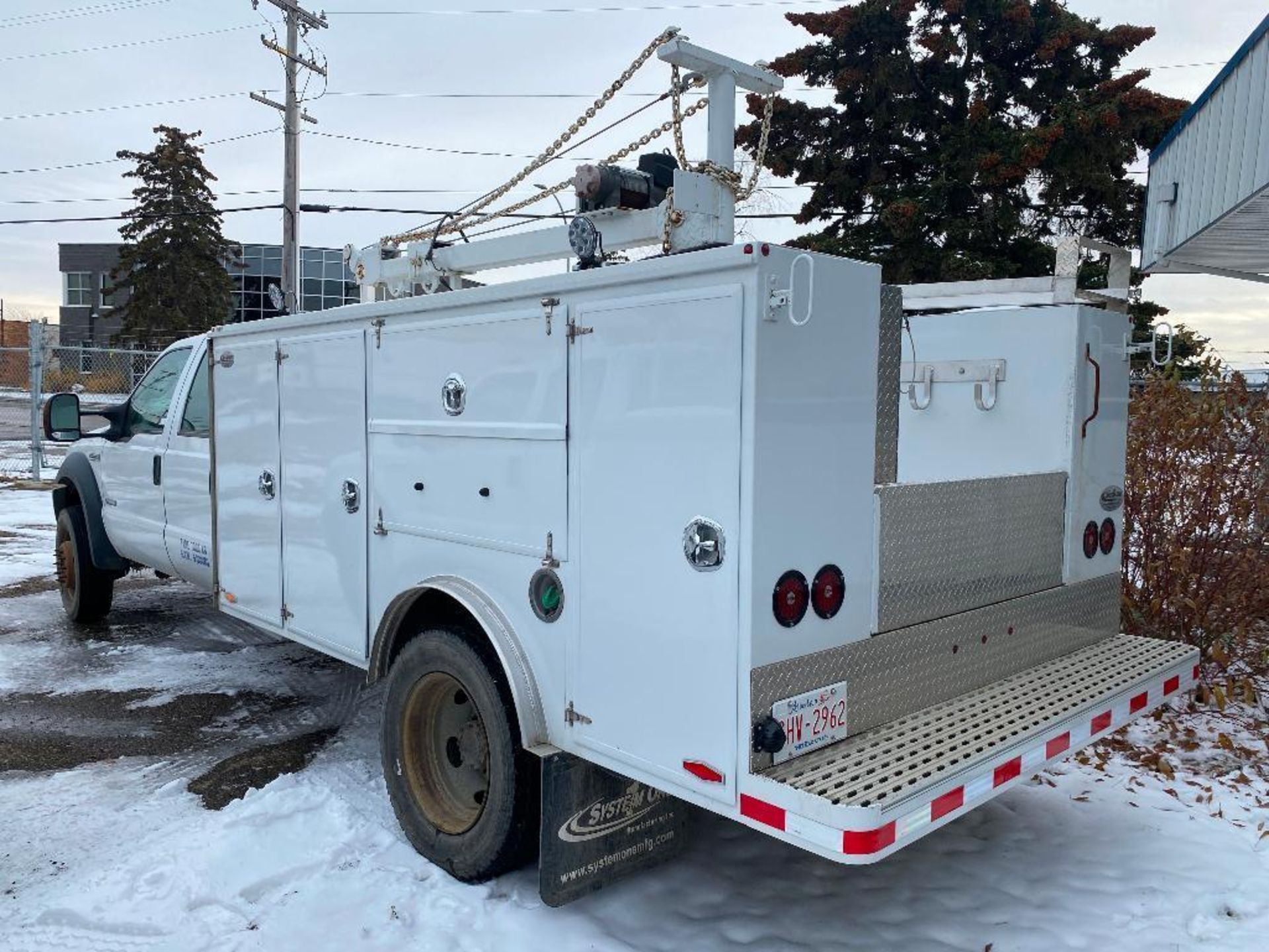 2007 Ford F-550 Crew Cab Service Truck DWR 4x4, Diesel, VIN#: 1FDAW57P67EB04150 - Image 3 of 14