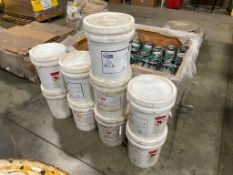 Lot of (9) Pails of Asst. Stacking Pockets