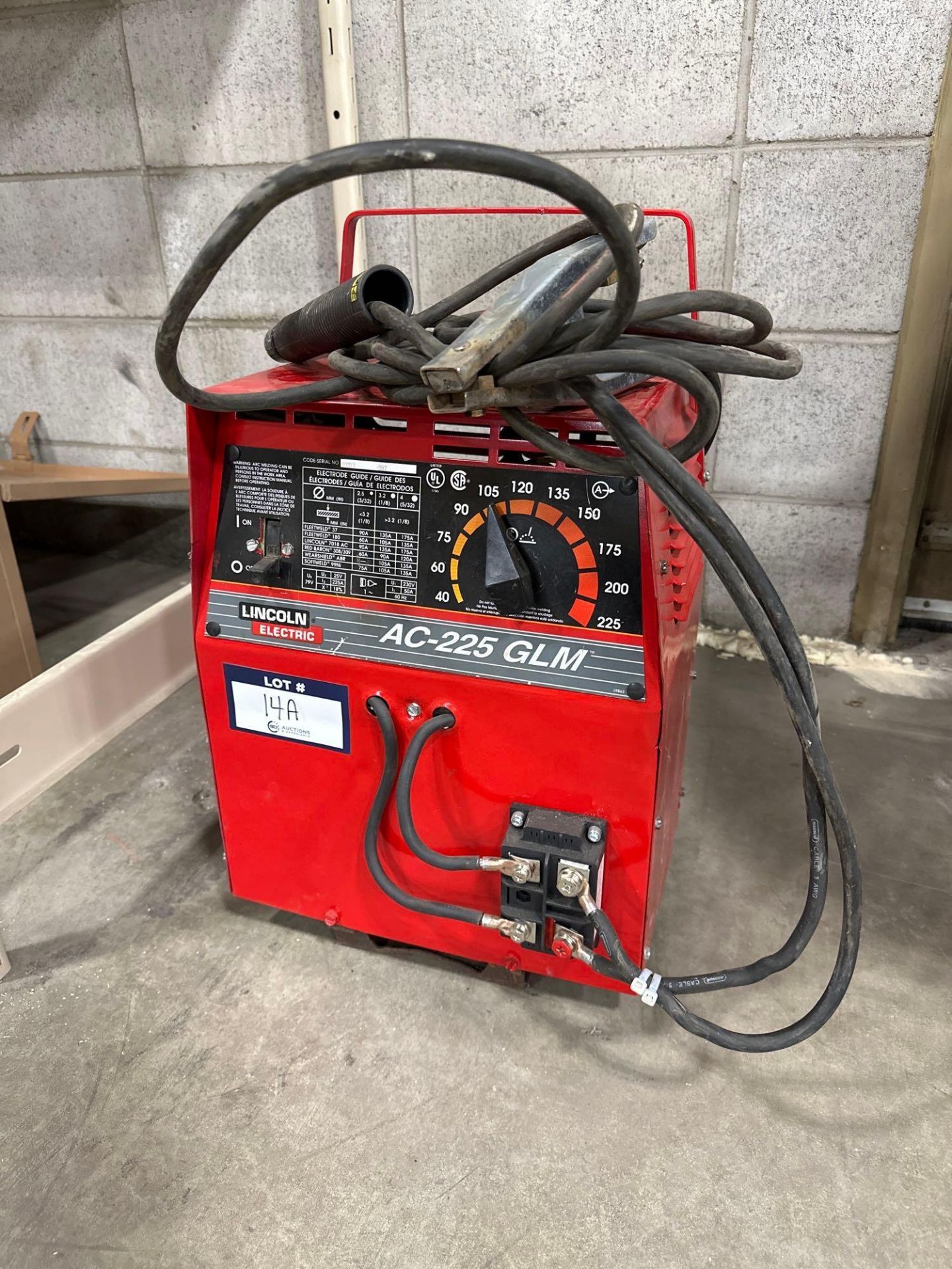 Lincoln Electric AC-225 GLM Stick Welder