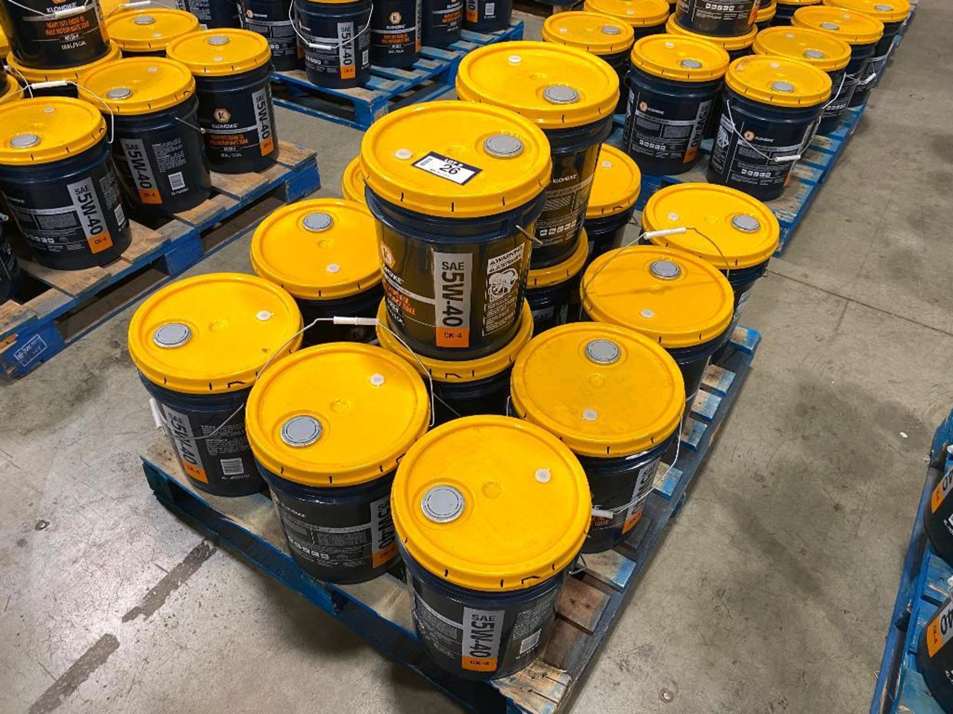 Lot of (14) Pails of Klondike 5W-40 Motor Oil - Image 2 of 3