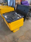 Lot of (2) Weatherproof Storage Bins