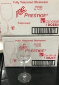 2 CASES OF CARDINAL PRESTIGE BREEZE 11.75 OZ WINE GLASSES, L1807 - 12 PER CASE - NEW