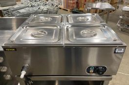 VEVOR NB-4V BAIN MARIE FOOD WARMER