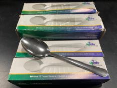 6 DOZEN WINDSOR DESSERT SPOONS - UPDATE WM-33 - LOT OF 72 - NEW