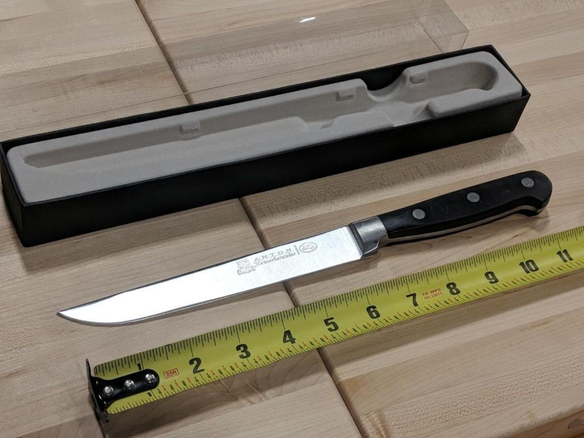 6"PREMIUM ANTON FORGED STRAIGHT BONING KNIFE - Image 3 of 4