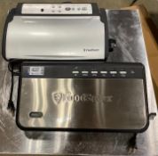 (2) FOODSAVER VACUUM SEALER SYSTEM