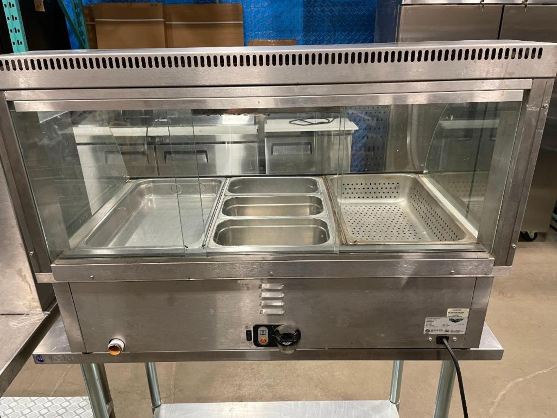 VOLLRATH 40732 CAYENNE BAIN MARIE HOT FOOD DISPLAY CASE - Image 5 of 10